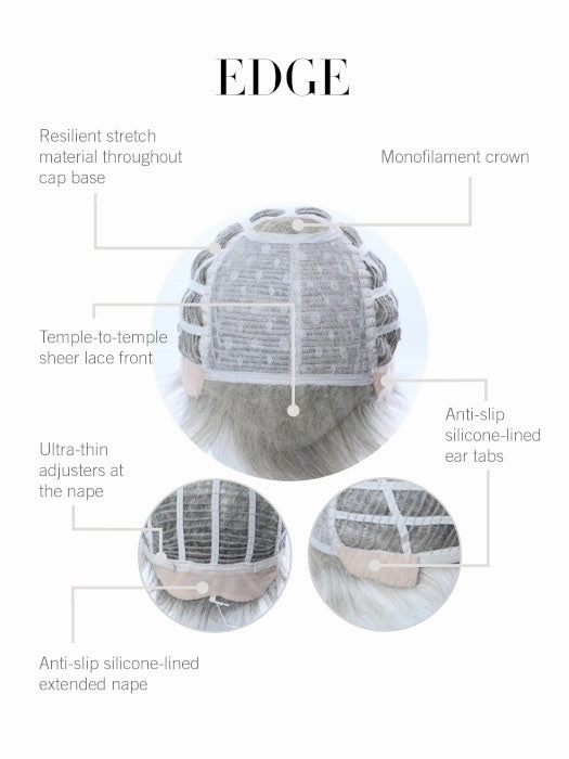 Edge Wig by HIM | Heat Friendly Synthetic Wig