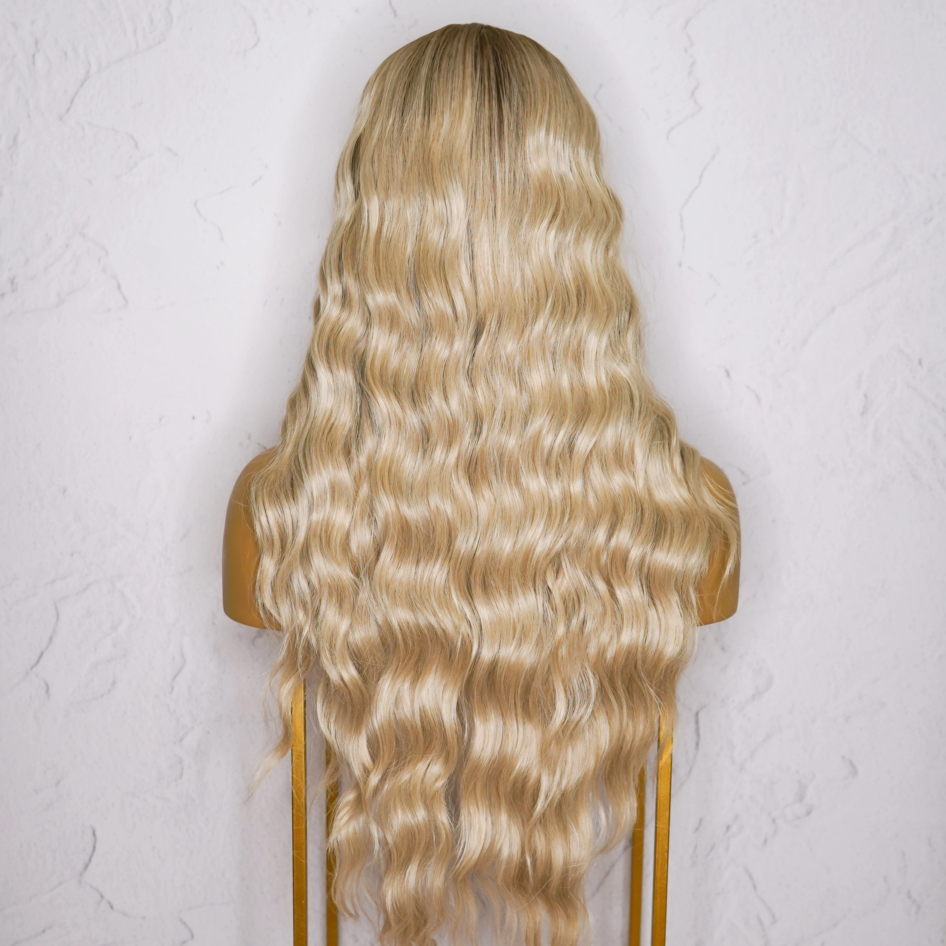 EVADNE Ombre Blonde Lace Front Wig