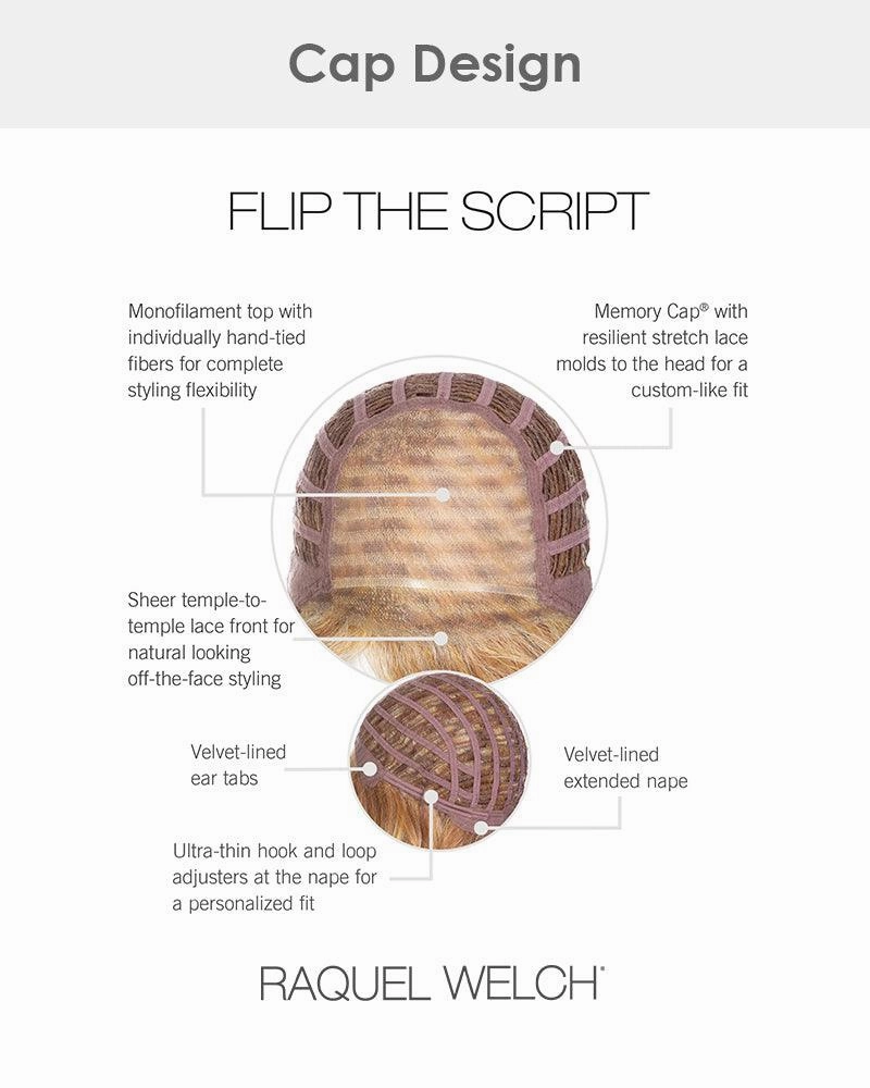 Flip The Script Wig by Raquel Welch | Heat Friendly Synthetic (Lace Front Mono)