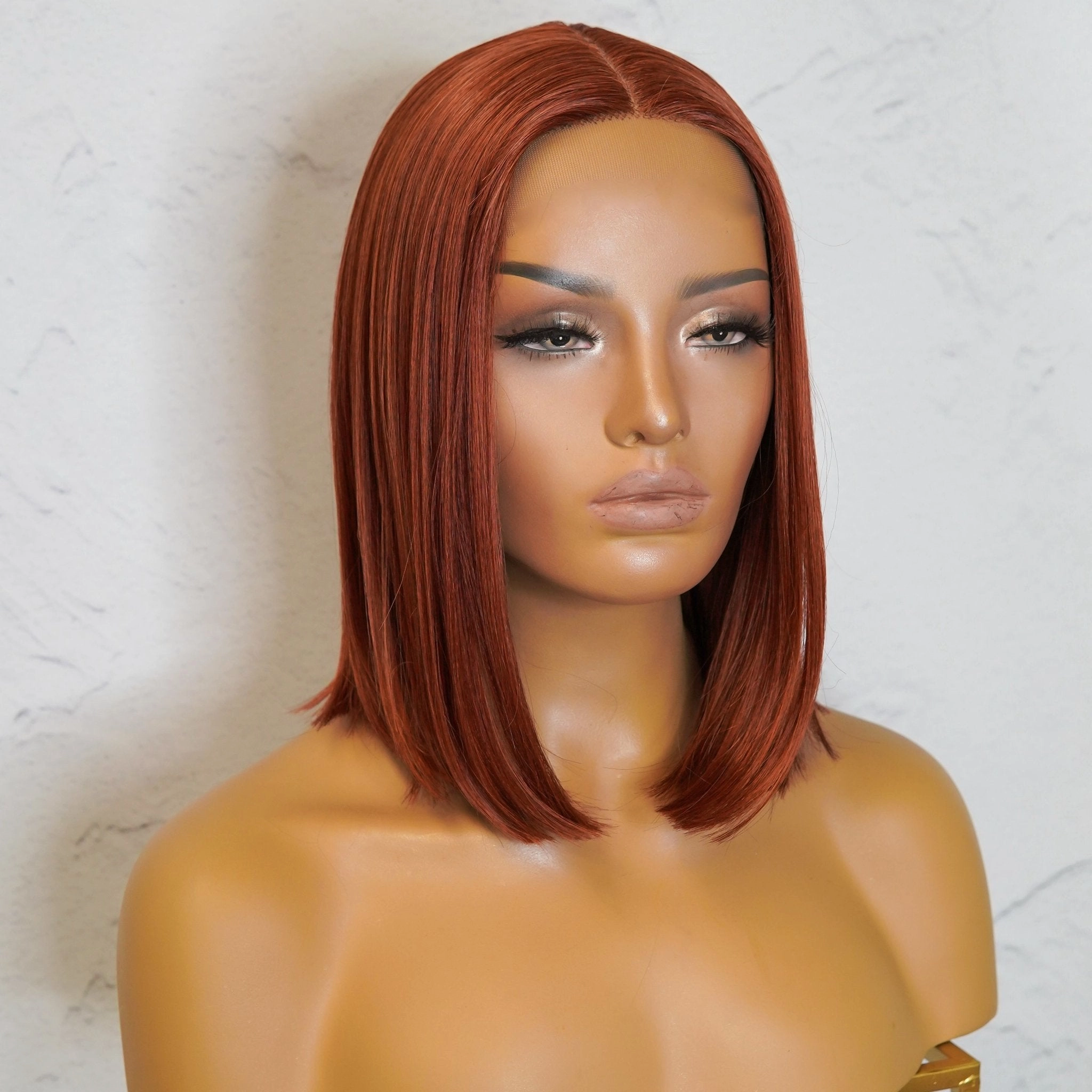 FRANKIE Auburn Lace Front Wig