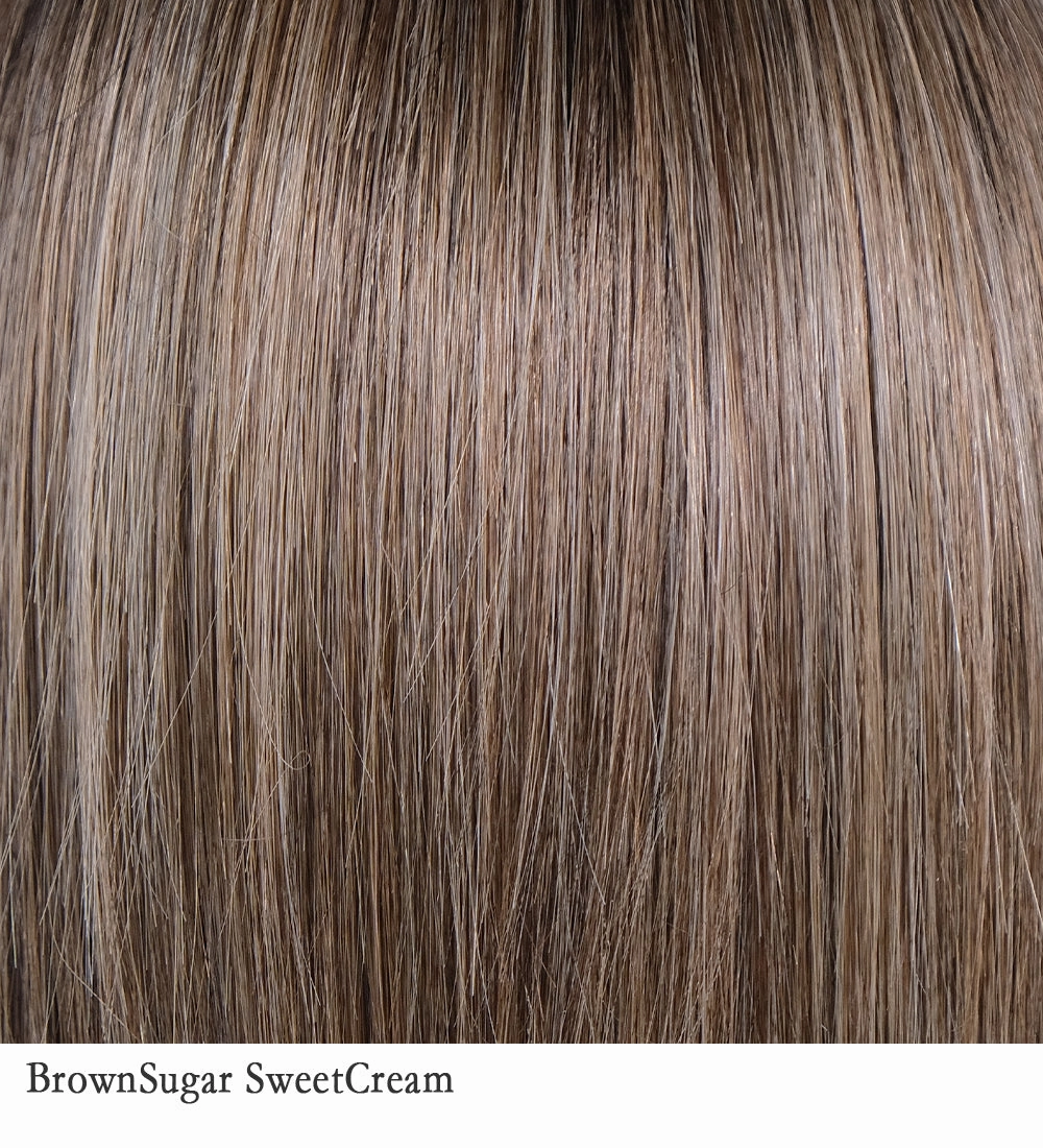 Hand-Tied Peppermint V by Belle Tress | Caf 2.0 Collection | Heat Friendly Synthetic