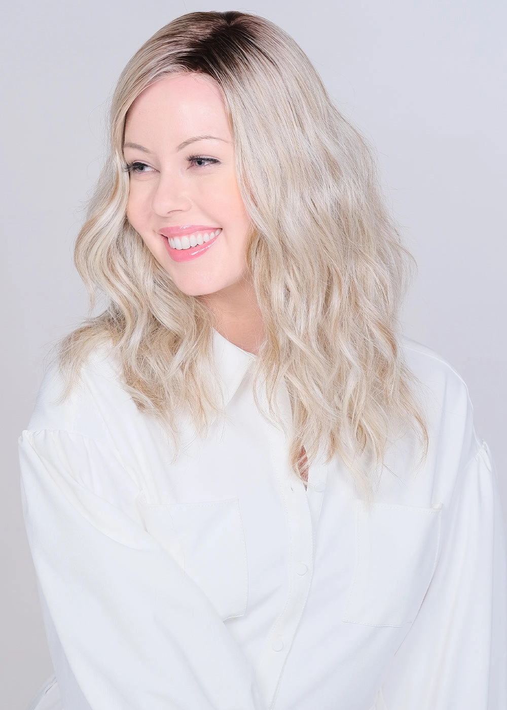 Hand-Tied Rose Ella Wig by Belle Tress | Heat Friendly Synthetic