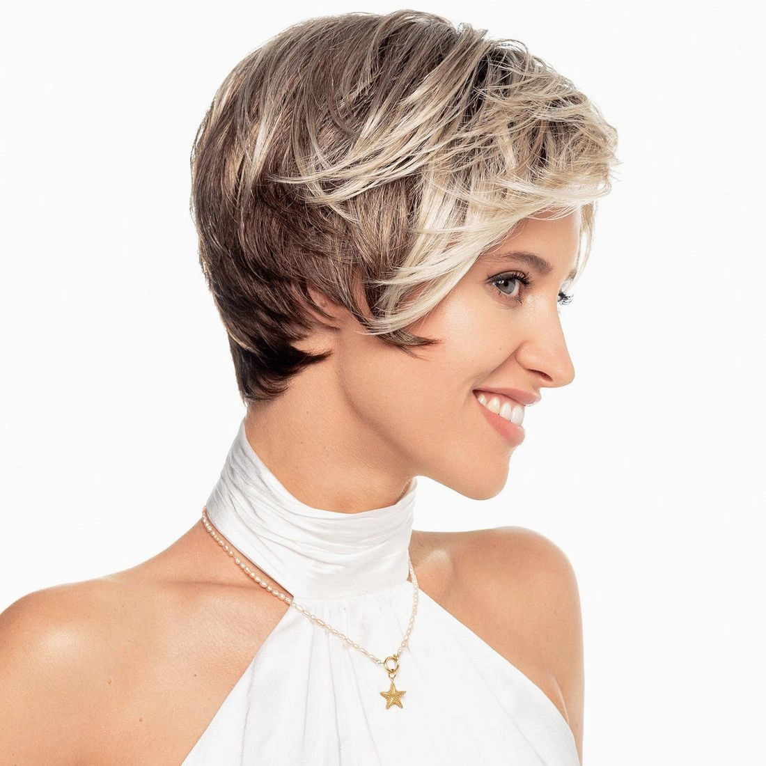High End Hip Clic Wig Mono/Hand-Tied Lace Front Gisela Mayer Style Book Collection