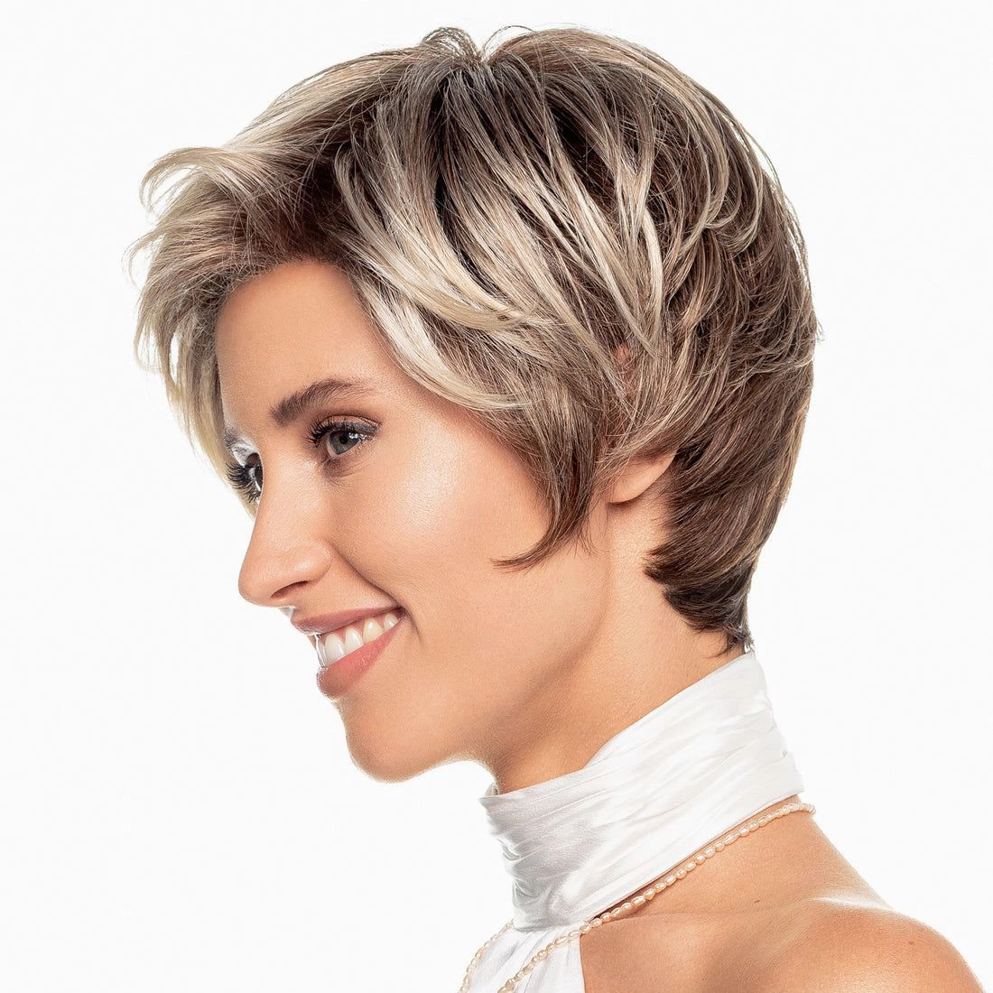 High End Hip Clic Wig Mono/Hand-Tied Lace Front Gisela Mayer Style Book Collection