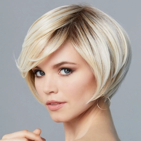 High End Techno Vicky Hand-Tied Lace Front Wig Gisela Mayer Style Book Page Collection