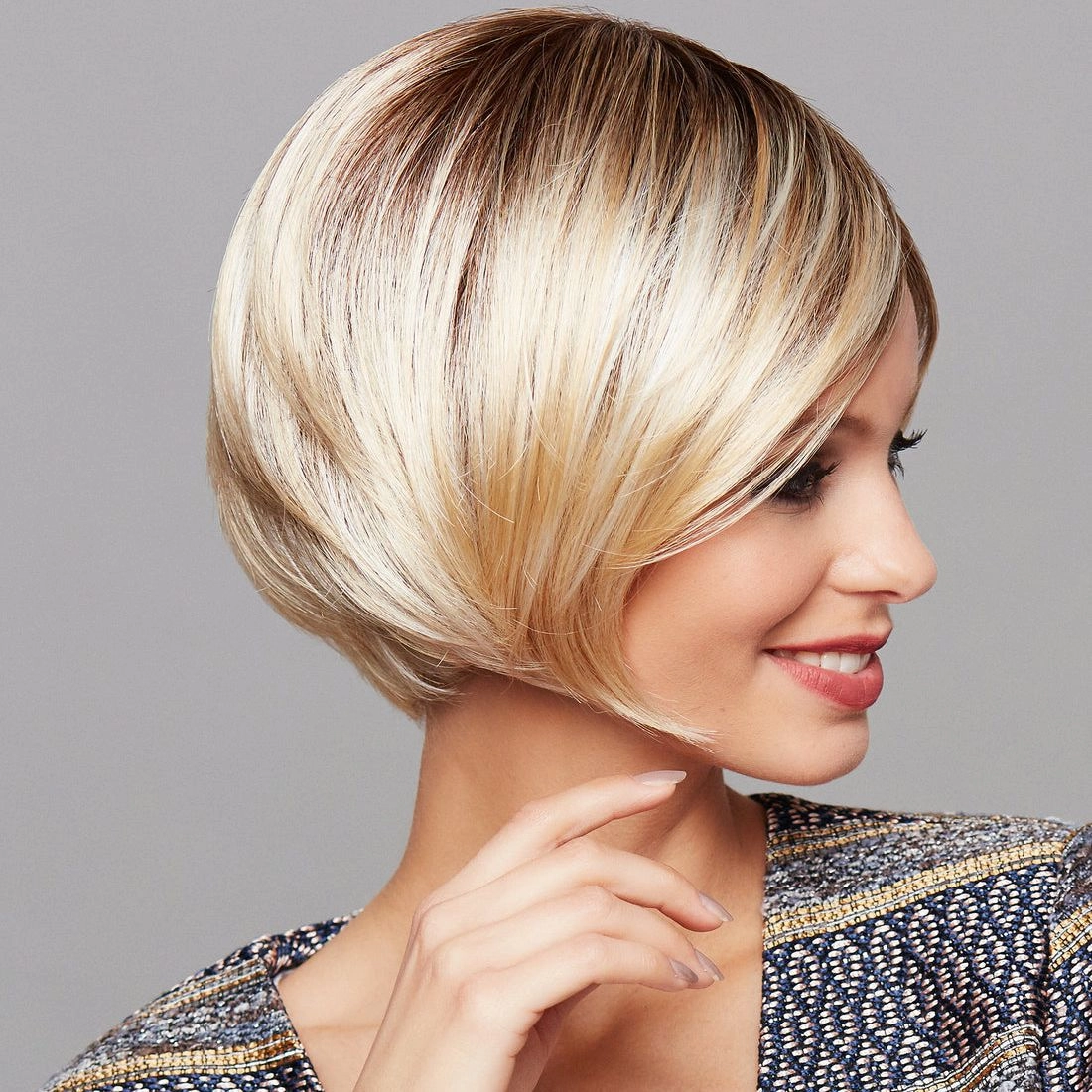 High End Vicky Small Mono/Hand-Tied Lace Front Lace Wig Gisela Mayer Small & Large Collection