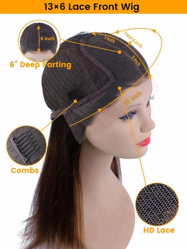 Highlight Color Deep Curls 136 Undetectable HD Lace Wig With Plucked Hairline NCF97