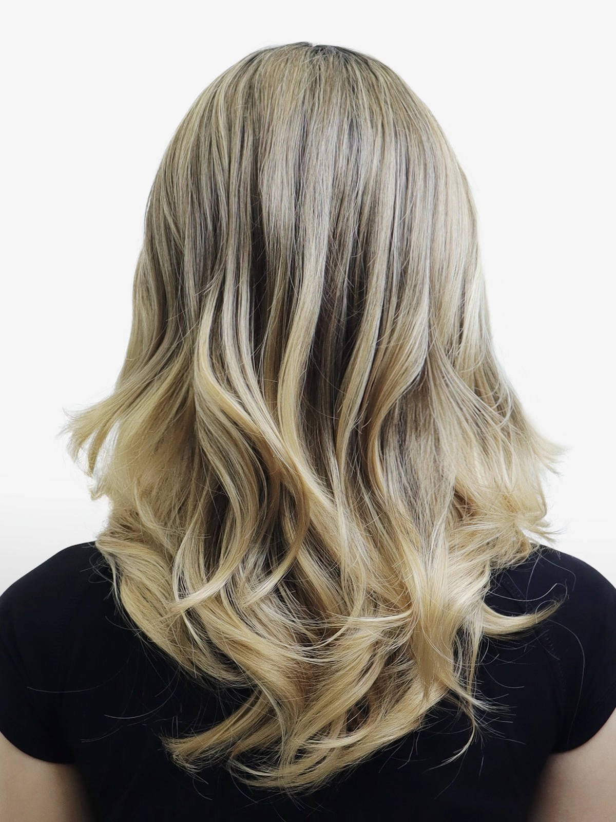 IMstyle Nellie Dirty Blonde shoulder length T Part Glueless lace Wig TK129-2466