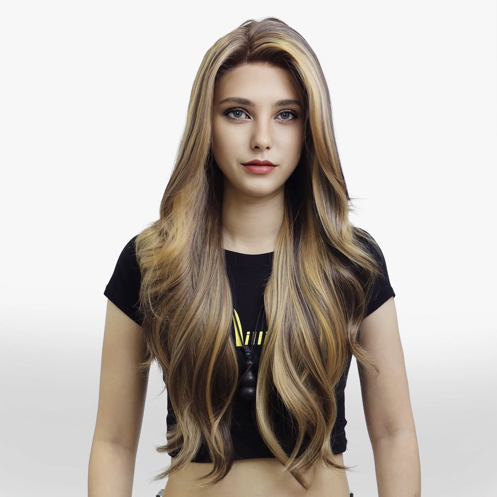 IMstyle Shirley Ginger Brown Big layer lace wig 13*4 free Parting Daily Dating Wig-F100-2445