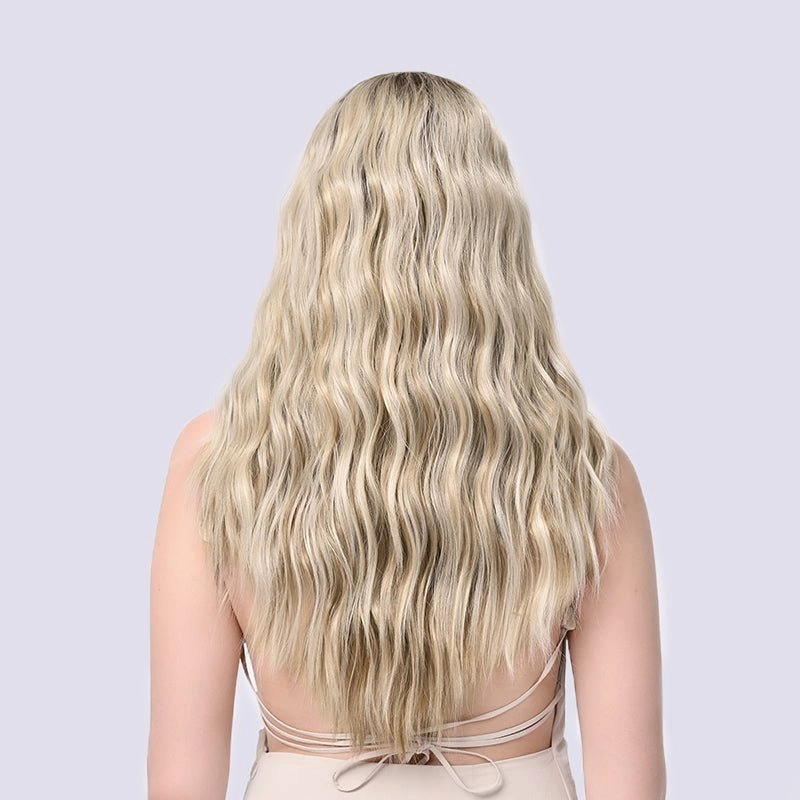 Imstylewigs Daisy 26 inches Highlight ombre blonde body wave lace wigs