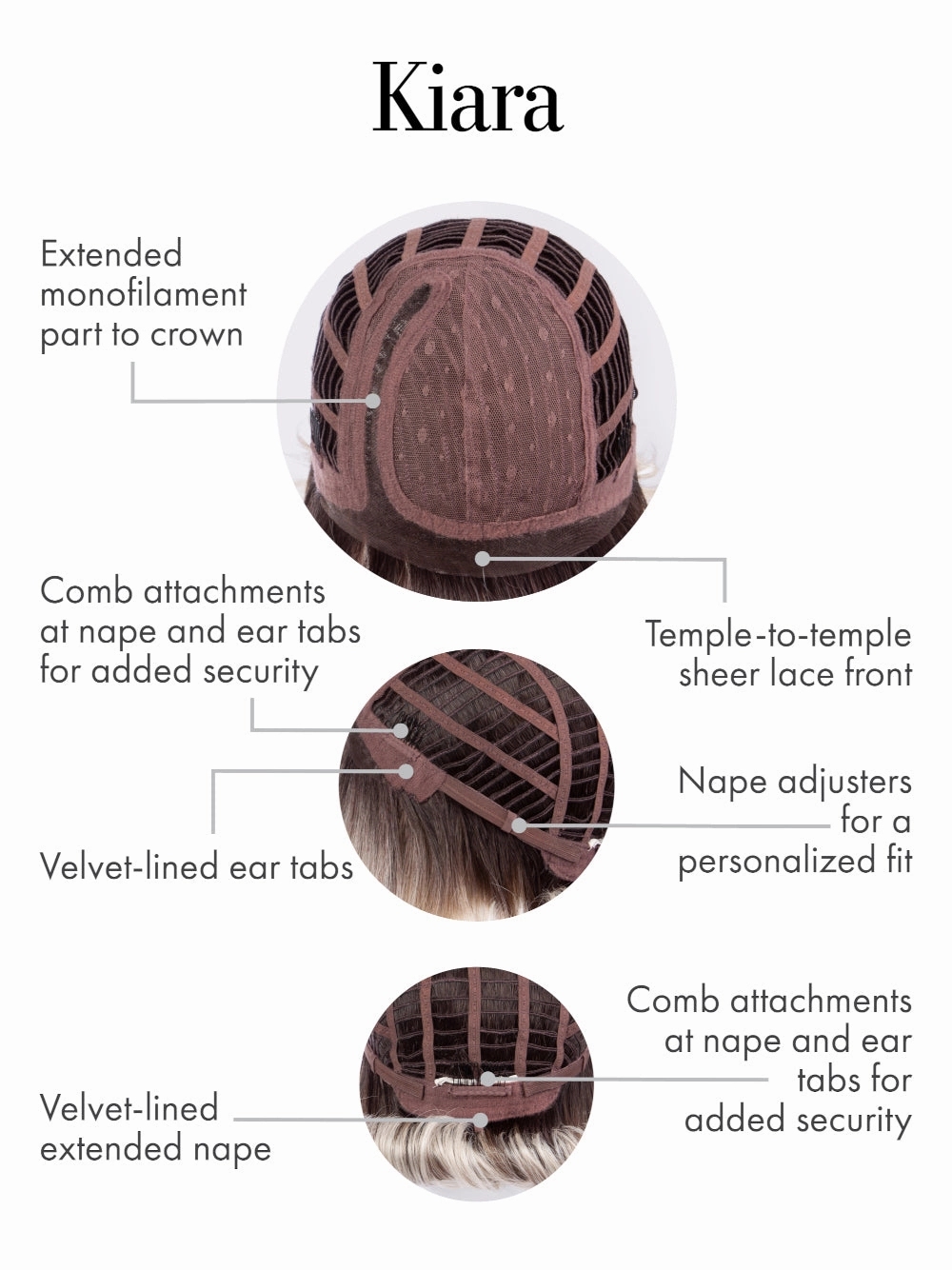 Kiara Wig by Kim Kimble | Lace Front | Extended Mono Part | Heat Friendly Synthetic
