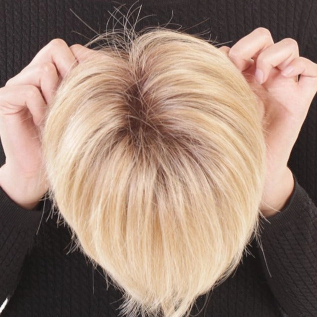 Lace Front Mono Topper 6" - Caf Collection by BelleTress