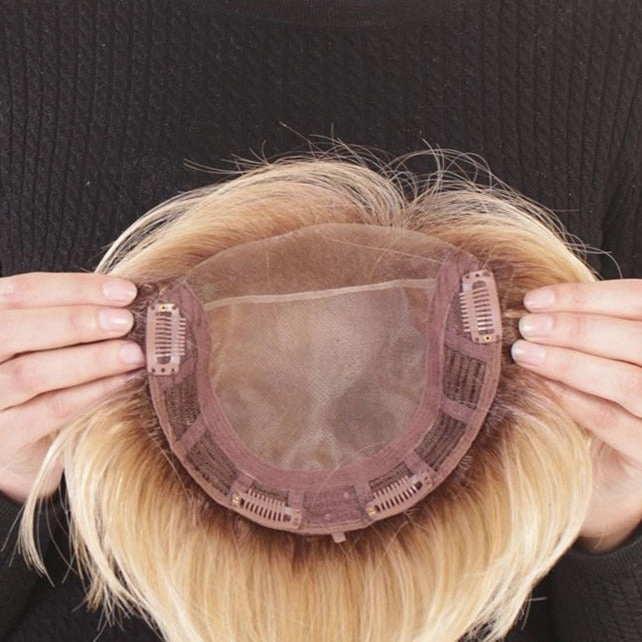 Lace Front Mono Topper 6" - Caf Collection by BelleTress