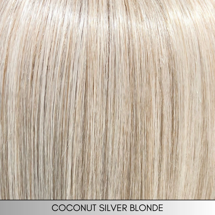 Lace Front Mono Topper Straight 14" - Caf Collection by BelleTress