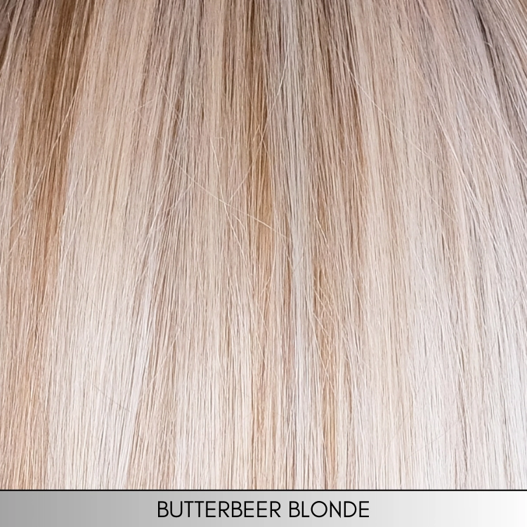 Lace Front Mono Topper Straight 14" - Caf Collection by BelleTress