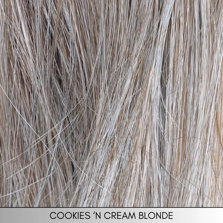 Lace Front Mono Topper Straight 14" - Caf Collection by BelleTress