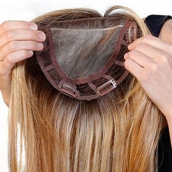 Lace Front Mono Topper Wave 14" - Caf Collection by BelleTress
