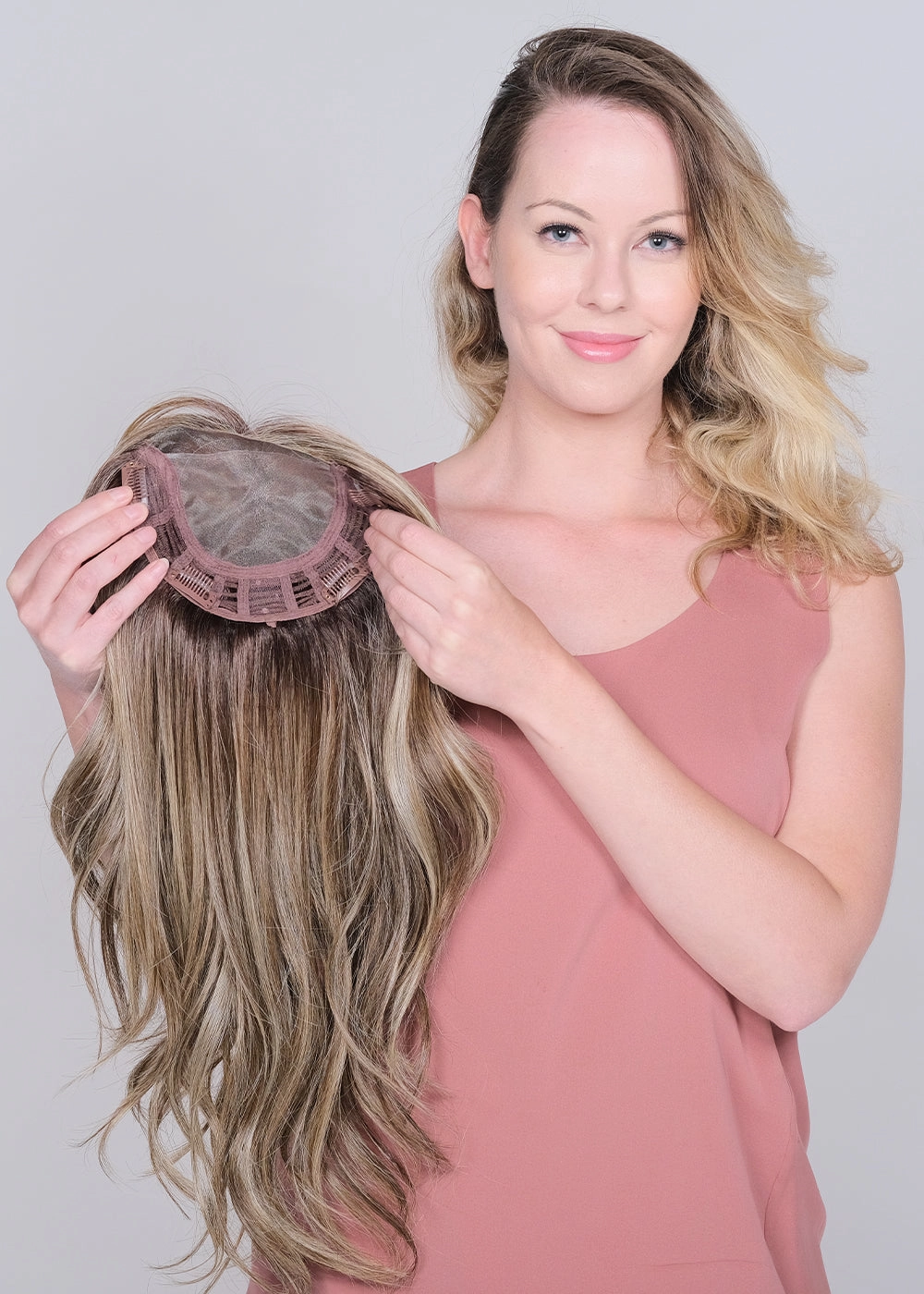 LaceFront Mono Top Peerless 19" Topper by Belle Tress
