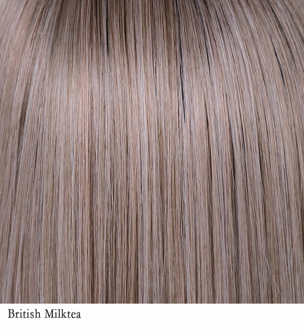 LaceFront Mono Top Straight 18" Topper by Belle Tress