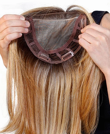 LaceFront Mono Top Straight 18" Topper by Belle Tress