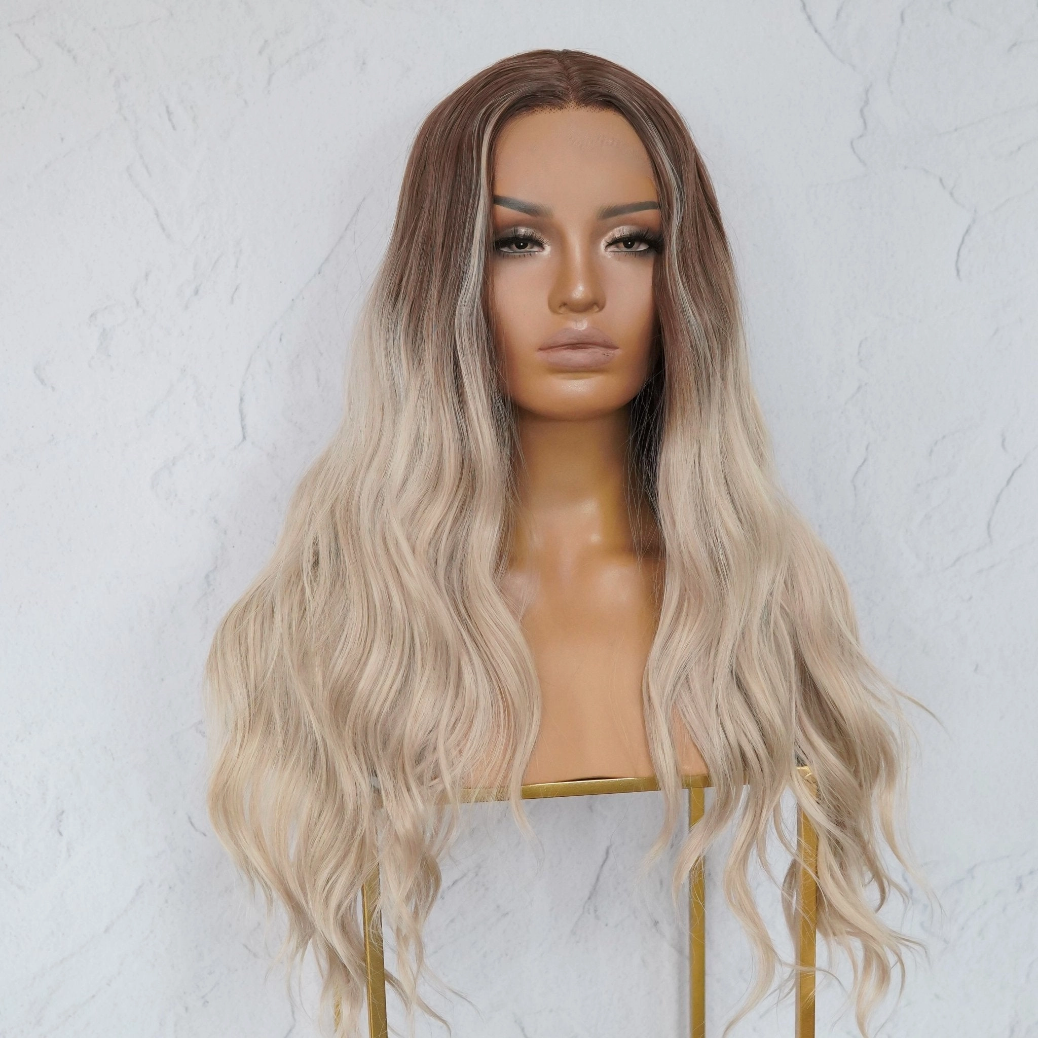 LOLA Ombre Brown Lace Front Wig