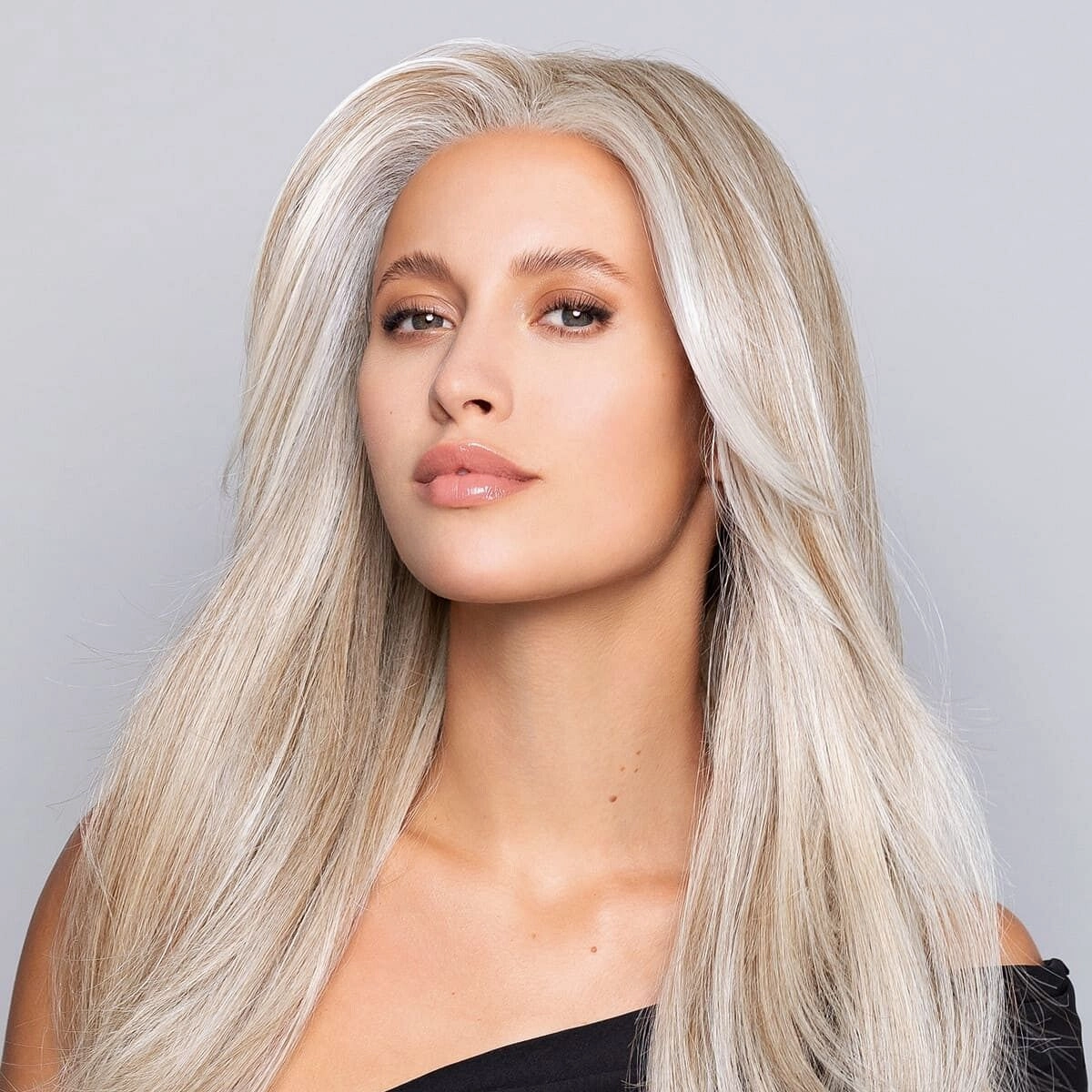 Nature Deluxe Long Heat Friendly Mono/Hand-Tied Lace Front Wig Gisela Mayer Nature Hair Collection