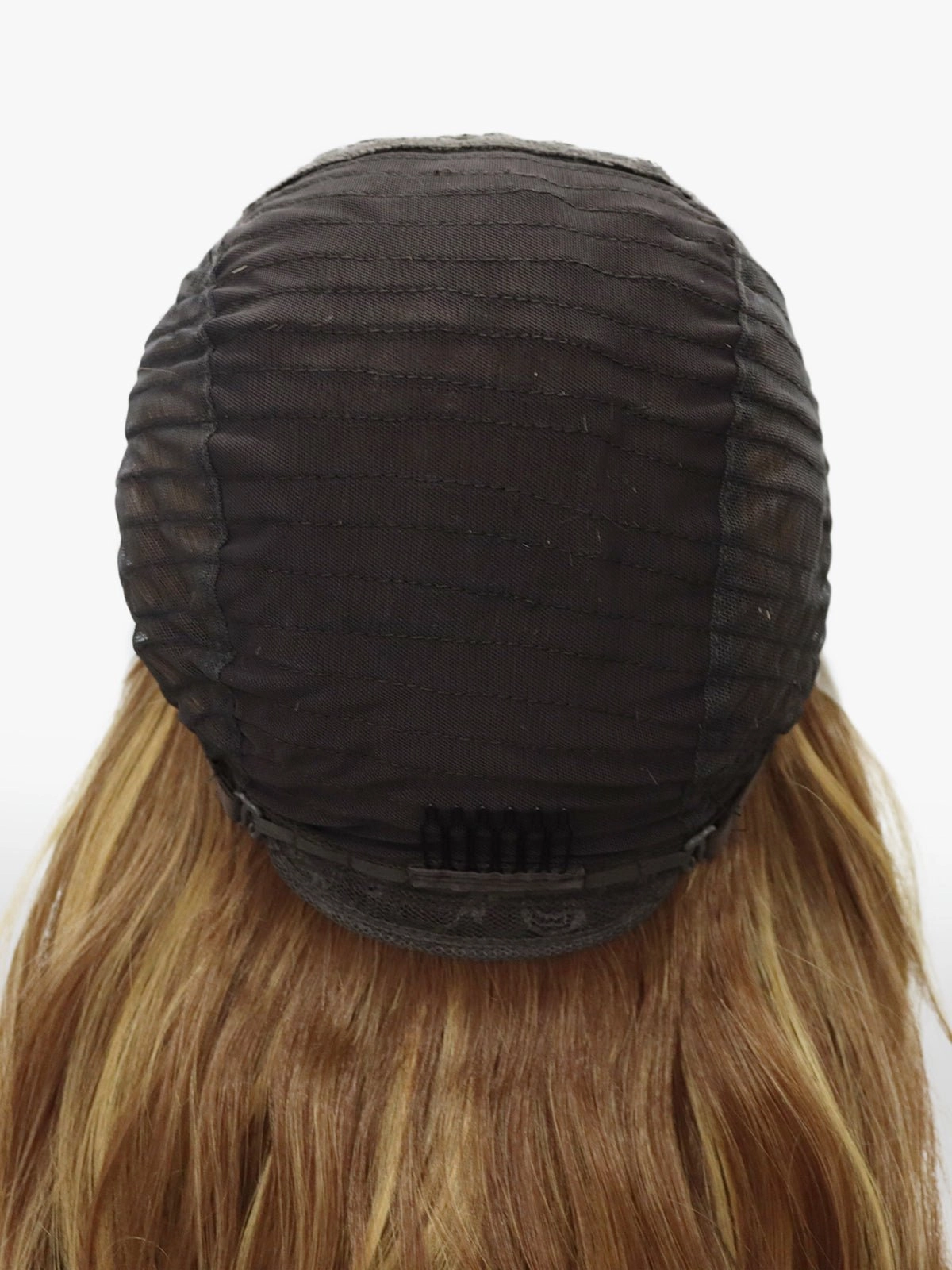 ON-SALE Coco-24 inches Skunk stripe brown body wave lace wigs