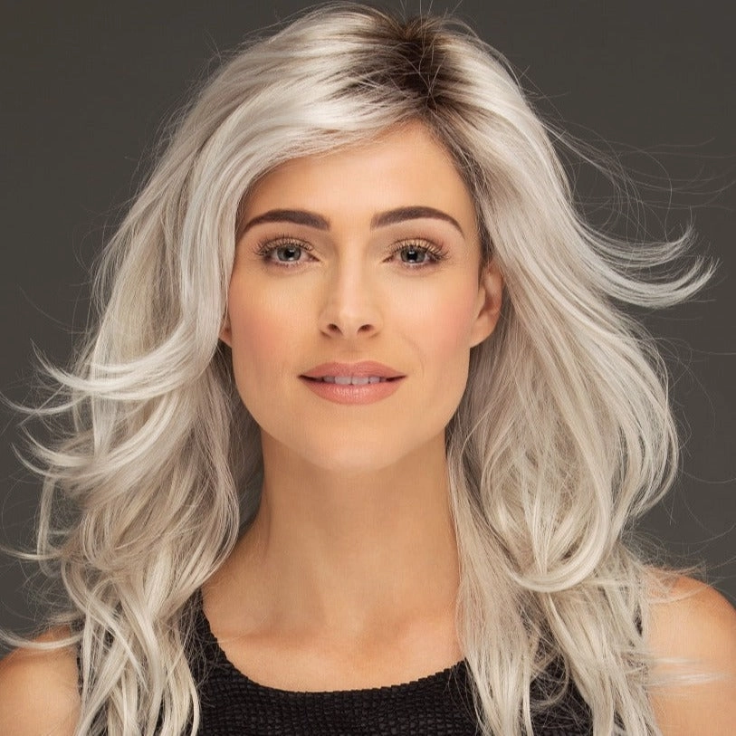 Orchid in Graydient Storm - Naturalle Front Lace Line Collection by Estetica Designs ***CLEARANCE***