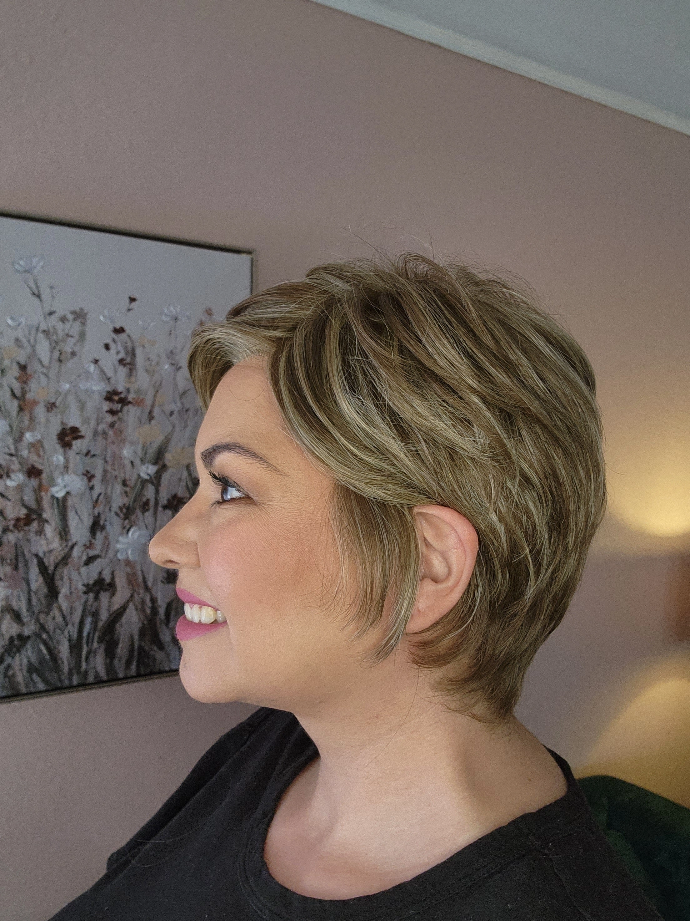 Paula Wig by Envy | Human Hair/Heat Friendly Synthetic Blend Hair | Average Cap