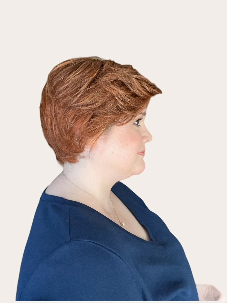 Paula Wig by Envy | Human Hair/Heat Friendly Synthetic Blend Hair | Average Cap