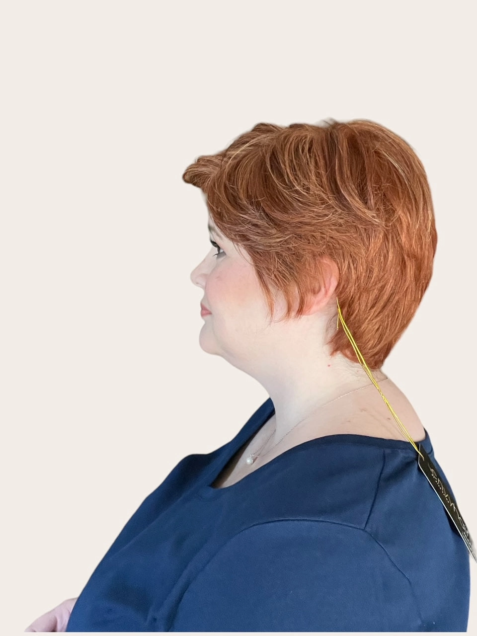 Paula Wig by Envy | Human Hair/Heat Friendly Synthetic Blend Hair | Average Cap
