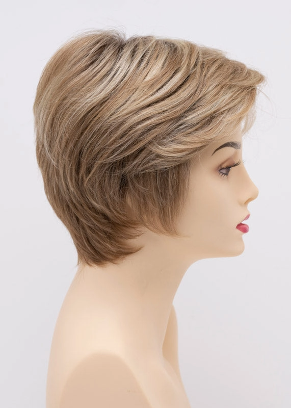 Paula Wig by Envy | Human Hair/Heat Friendly Synthetic Blend Hair | Average Cap