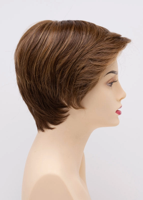 Paula Wig by Envy | Human Hair/Heat Friendly Synthetic Blend Hair | Average Cap