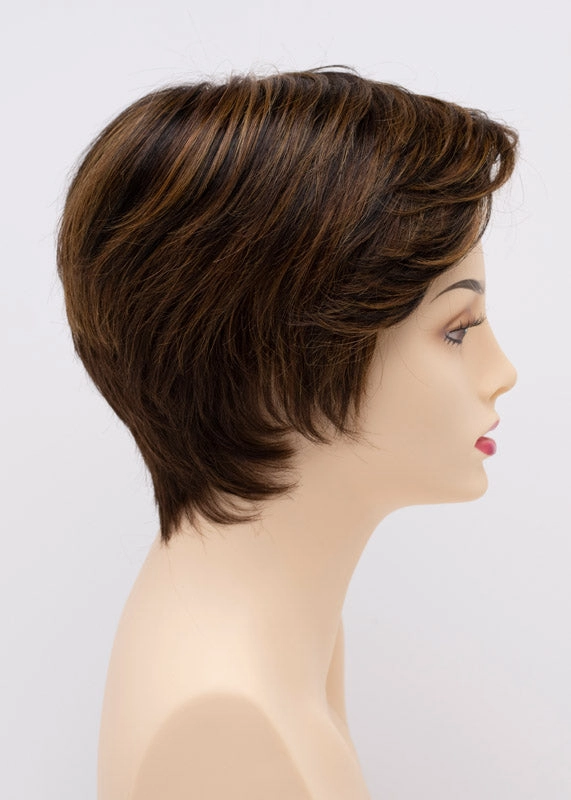 Paula Wig by Envy | Human Hair/Heat Friendly Synthetic Blend Hair | Average Cap