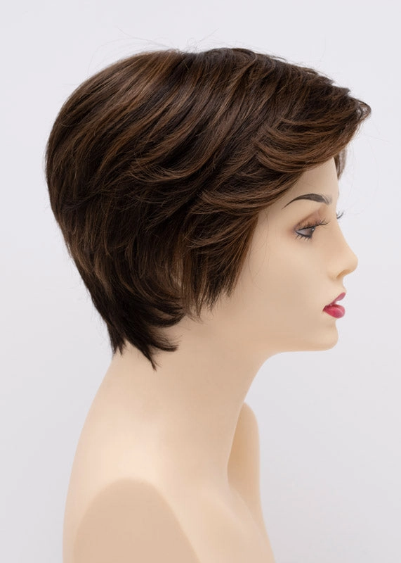 Paula Wig by Envy | Human Hair/Heat Friendly Synthetic Blend Hair | Average Cap