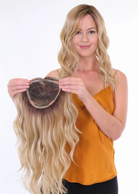 Premium 100% Handmade Topper Wave 18" by Belle Tress