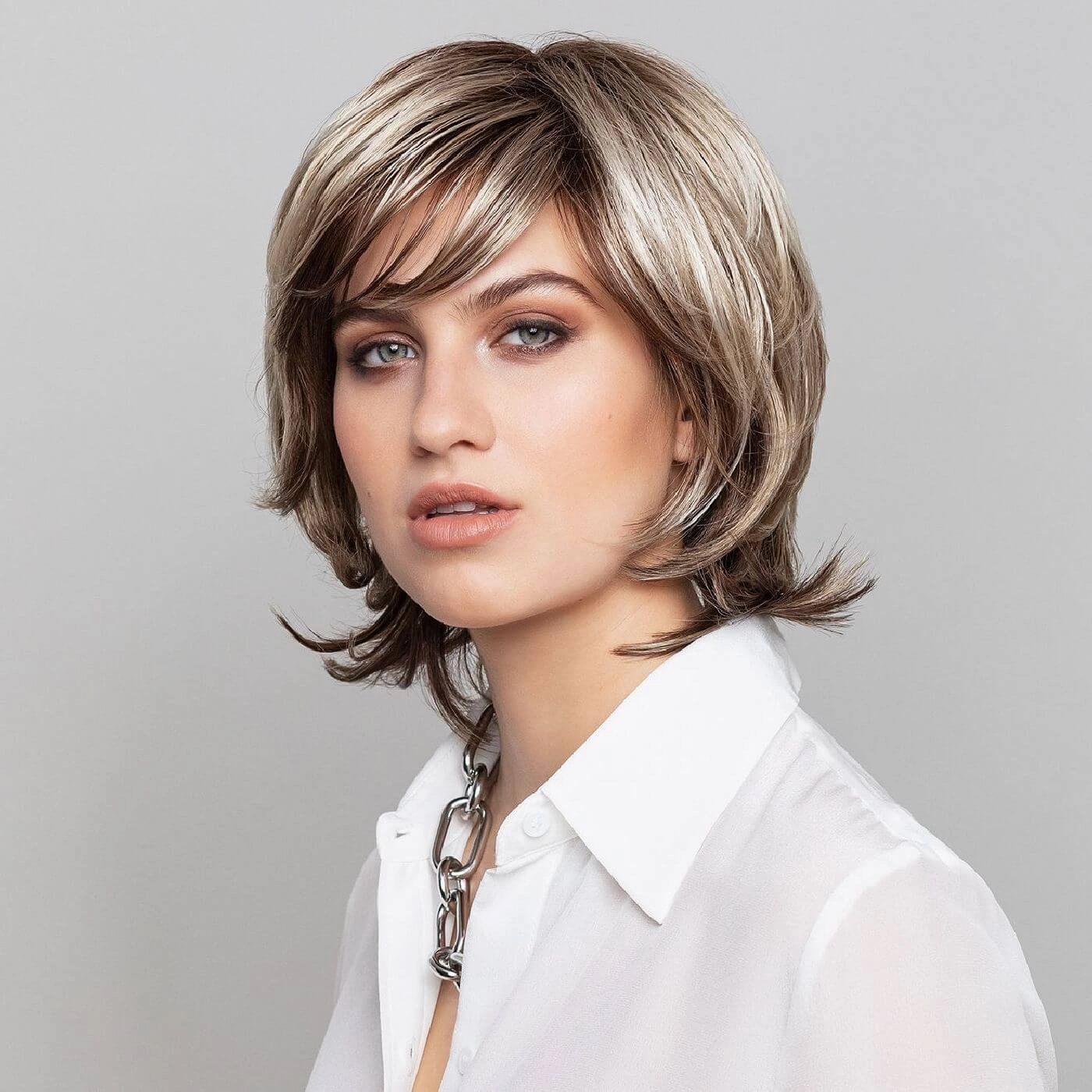 Sun Click II Part Mono Wig by Gisela Mayer Sun Collection