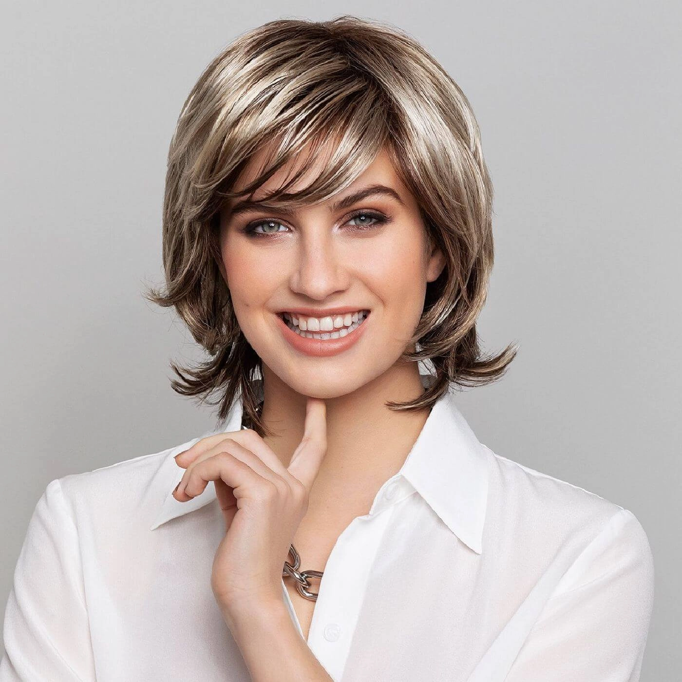 Sun Click II Part Mono Wig by Gisela Mayer Sun Collection