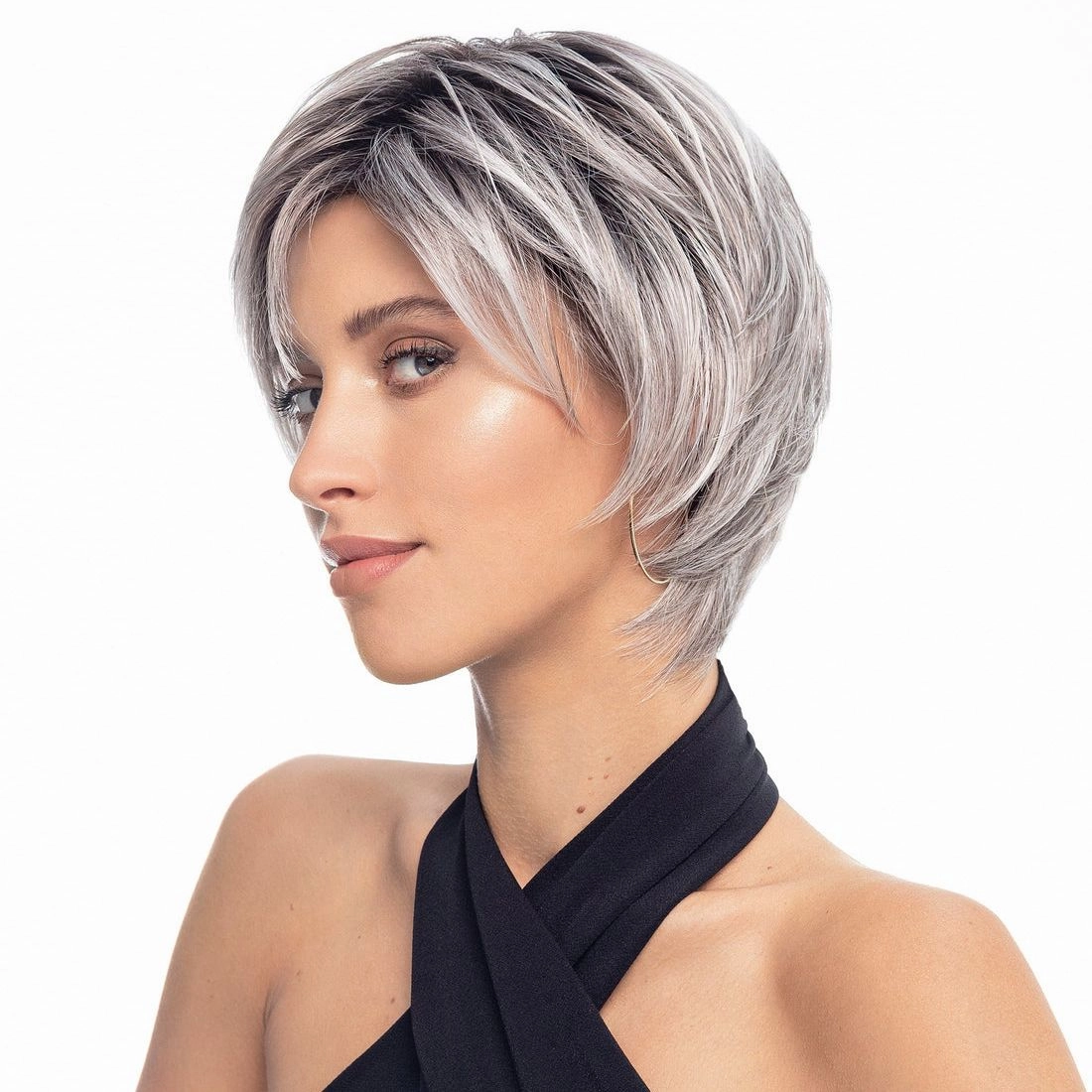 Super Fresh Mono Lace Front Wig Gisela Mayer Style Book Short Collection