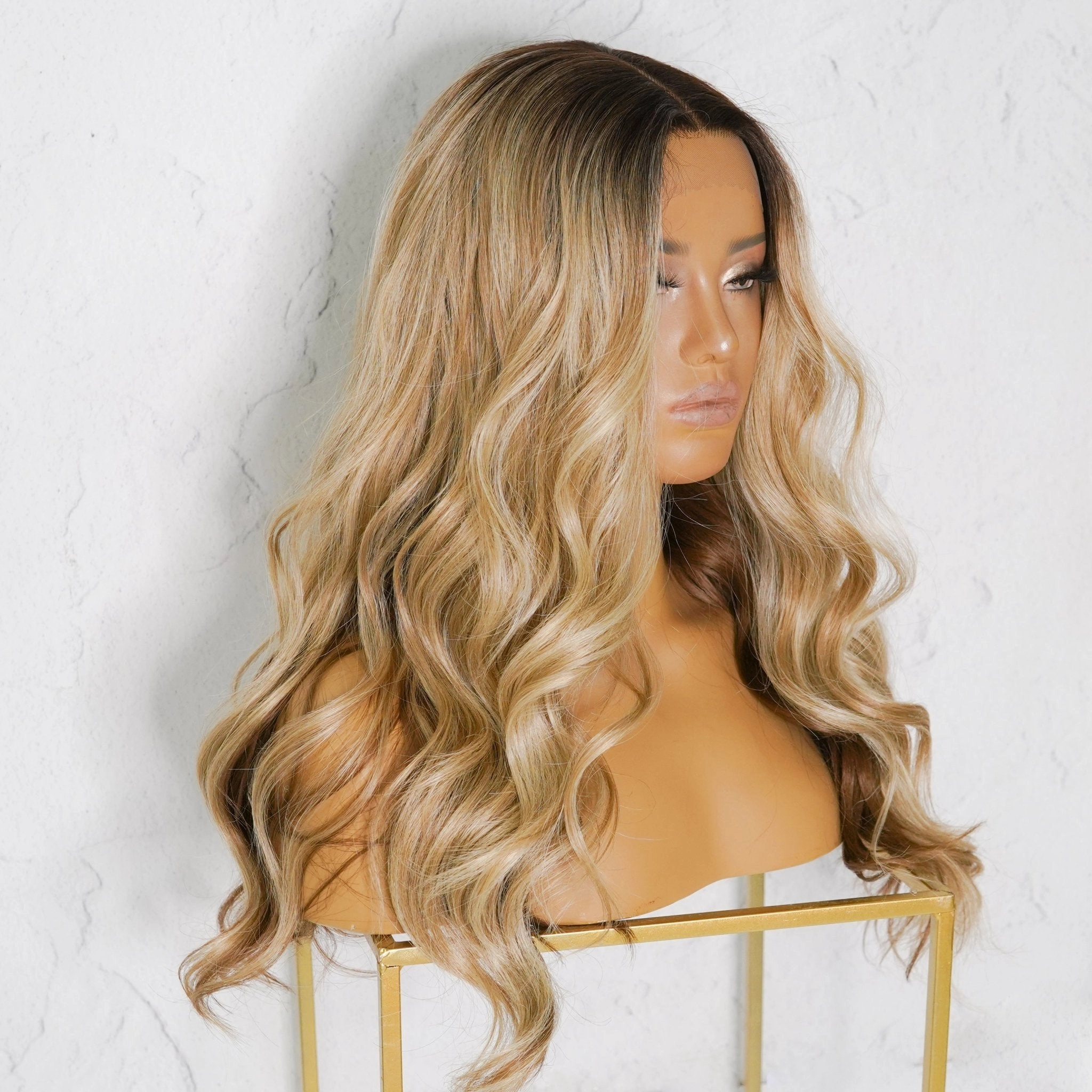 TABITHA Ombre Caramel Lace Front Wig