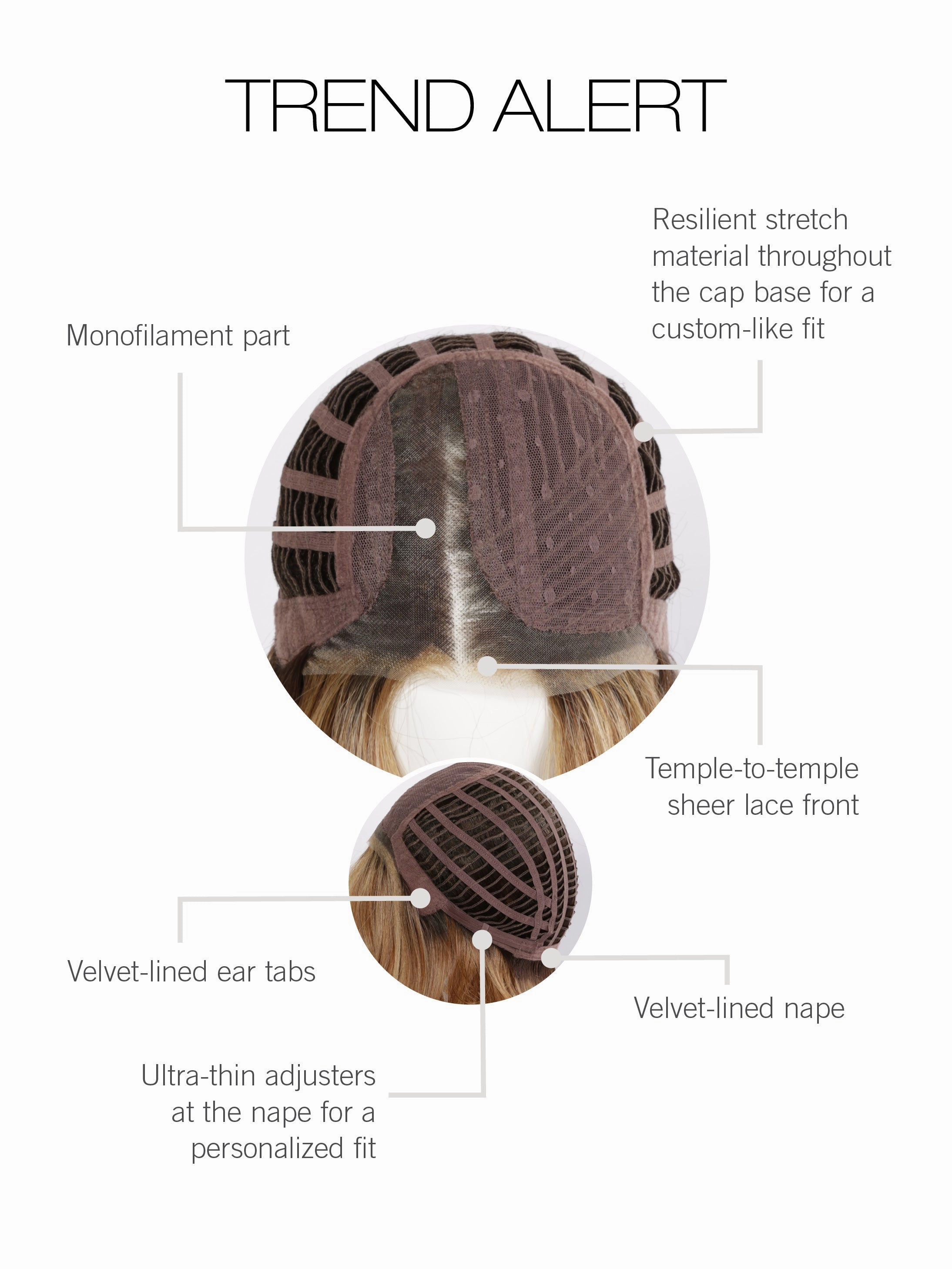 Trend Alert Wig by Gabor | Large Cap | Heat Friendly Synthetic