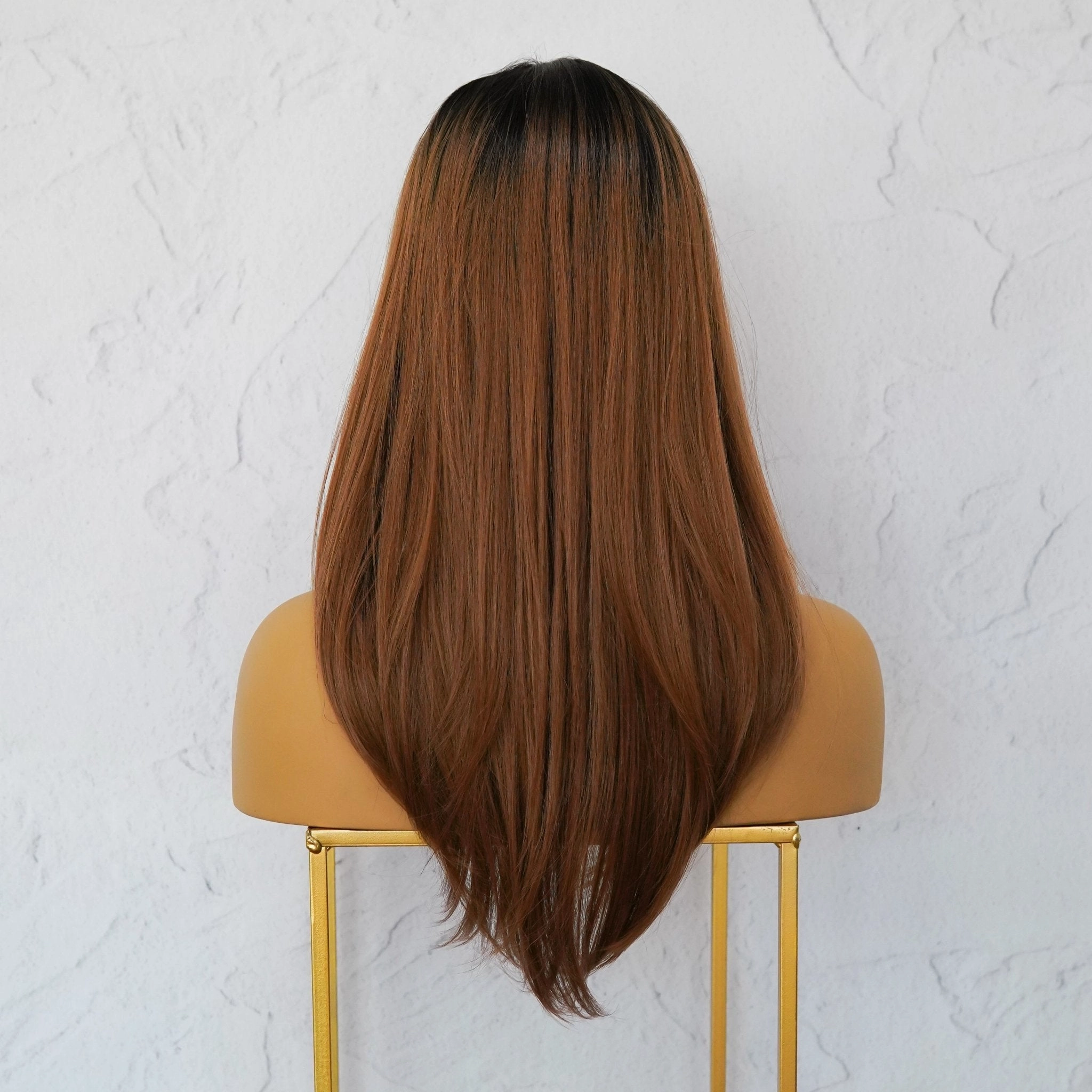 VANESSA Ombre Brown Lace Front Wig