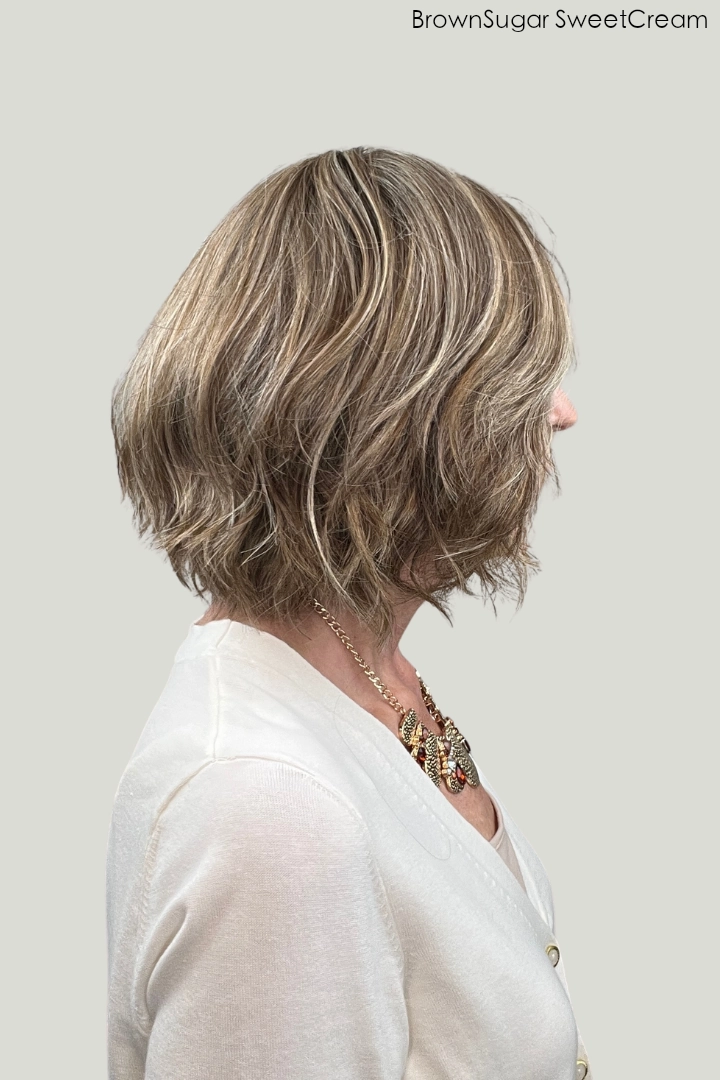 Yvette Wig by PUSH | Heat Friendly Synthetic Hair | Average Cap