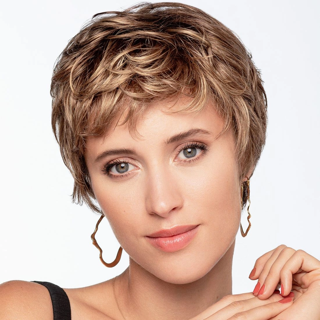 Zara Lace Special Large Part Mono Lace Front Wig Gisela Mayer Small & Large Collection
